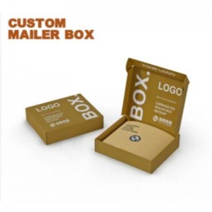 カスタム印刷折りたたみめっき段ボール紙パッケージボックス用衣料品用カスタムパッキングボックス化粧品パッケージギフト保管輸送カートンボックス